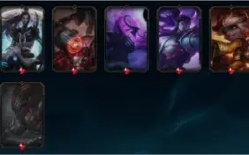 Conta LOL com 9 Skins Vitoriosas, nunca tomou ban.