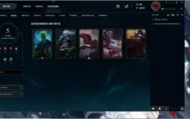 CONTA LEAGUE OF LEGENDS