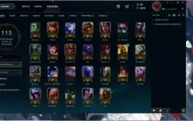 CONTA LEAGUE OF LEGENDS