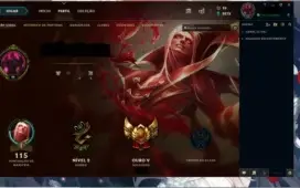 CONTA LEAGUE OF LEGENDS