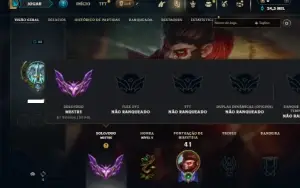 Mestre com 26 Champs e 3 Skins + 12 Fragmentos