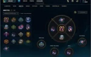 Conta League of Legends Platina 2 - 63 campeões / 24 Skins