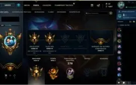 Conta - League of Legends - Ouro III