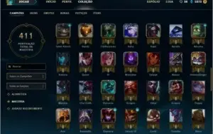 Conta platina 1, 150 skins, todos os campeões, barato!
