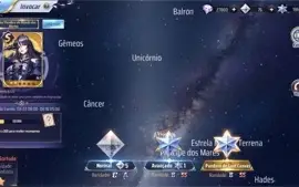 SAINT SEIYA AWAKENING -INICIANTES COM GEMAS AVANÇADAS