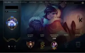 Conta LOL BRONZE 4