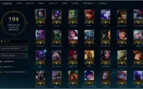 Conta LOL BRONZE 4