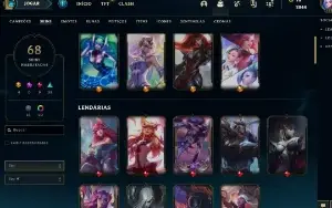 Conta De League Of Legends