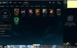 Conta league lvl 17 8 champs, Pyke Tresh 2555EA