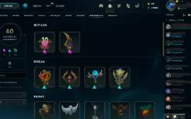 Vendo Conta De Lol e Valorant, preço pra vender hoje !!!