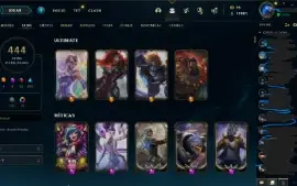 Vendo Conta De Lol e Valorant, preço pra vender hoje !!!