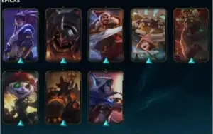Conta platina 4, 68 Campeões,  21 skins