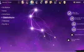 AR 36 KEQING MONA VENTI JEAN + constelações 4*