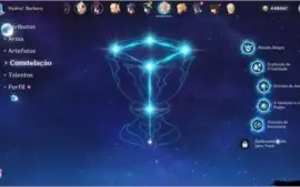 AR 36 KEQING MONA VENTI JEAN + constelações 4*
