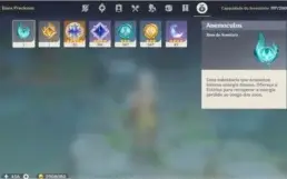 Venti + Diluc + Zhongli + Túmulo do Lobo // AR. 45