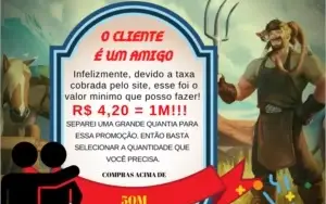 PROMOÇÃO Prata Albion Online 1m é só R$4,15
