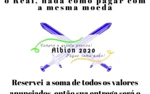 PROMOÇÃO Prata Albion Online 1m é só R$4,15