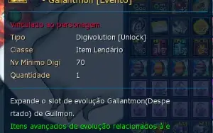 Conta Digimon Masters