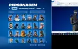 Conta Fortnite Travis Scott, Glow, Ikonik, Bandido Psicopata