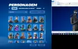 Conta Fortnite Travis Scott, Glow, Ikonik, Bandido Psicopata