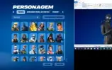 Conta Fortnite Travis Scott, Glow, Ikonik, Bandido Psicopata