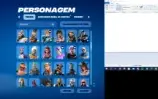 Conta Fortnite Travis Scott, Glow, Ikonik, Bandido Psicopata