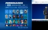 Conta Fortnite Travis Scott, Glow, Ikonik, Bandido Psicopata