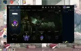 CONTA DIAMANTE 4 27 CHAMPS 2 SKINS MMR BOM