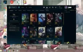 CONTA DIAMANTE 4 27 CHAMPS 2 SKINS MMR BOM