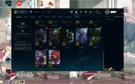 CONTA DIAMANTE 4 27 CHAMPS 2 SKINS MMR BOM