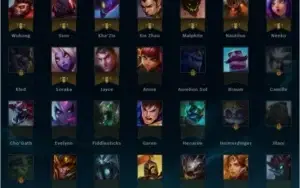 Vendo conta MESTRE, 83 skins,14 páginas de runa.