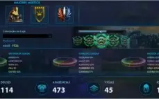 Smite Conta lvl 149 com 473 Skins  God Pack