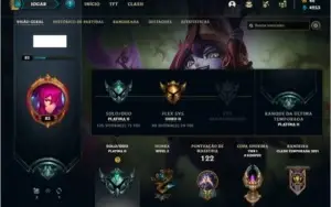 Conta platina 2 com 32 Skins e 53 Champs