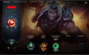 Conta League of Legends Plat4