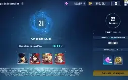 Conta Solo Leveling Arise:  60000 Mil Núcleos + 600 Sorteios