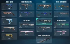 Conta Diamante II - Skins Saqueadoras