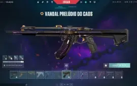 Conta valorant com FACA e chaveiro IMORTAL R$1100 gastos
