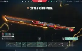 Conta valorant com FACA e chaveiro IMORTAL R$1100 gastos
