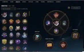 Conta 563 com 442 skins