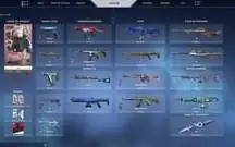 Conta de Valorant MUITAS SKINS!