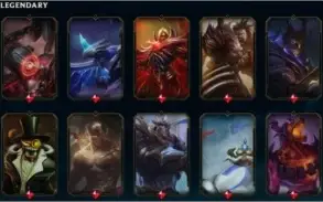 CONTA LEAGUE OF LEGENDS PLATINA III 167 SKINS