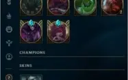 CONTA LEAGUE OF LEGENDS PLATINA III 167 SKINS
