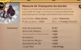 Mamute Obra Prima (Oeste - West Server)