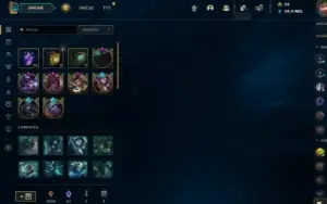 Conta lol, 208 skins, level 354, todos os champs
