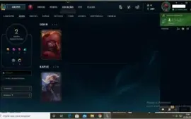 Conta lvl 28, 22 champz 2 skins.
