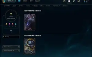 Conta de league of legends unranked lv32