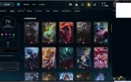 CONTA LEAGUE OF LEGENDS DIAMANTE 3