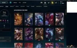 CONTA LEAGUE OF LEGENDS DIAMANTE 3