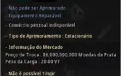 Conta Bdo Sorc 62/ OGRO PEN/ Armadura e armas boss/ VELL