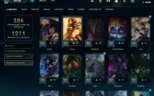Conta league of legends da season 3